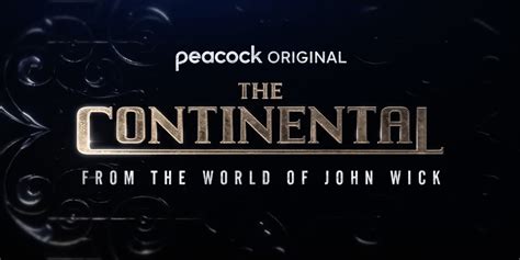 'The Continental' - Assassins Rule NYC in the 'John Wick' Spin-Off's ...