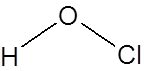 Hypochlorous Acid Lewis Structure