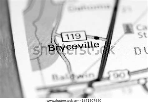 Bryceville Florida Usa On Map Stock Photo 1671307660 | Shutterstock