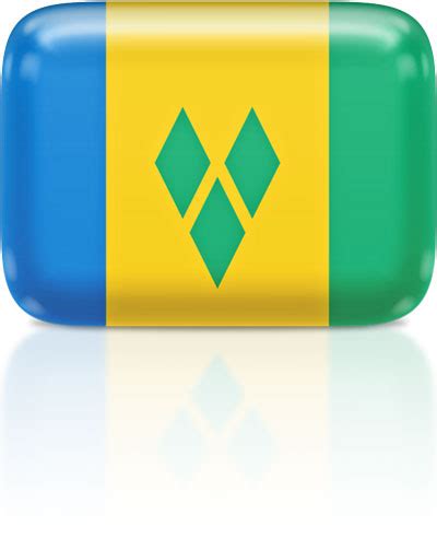 Flag Icons of Saint Vincent and the Grenadines | 3D Flags - Animated waving flags of the world ...