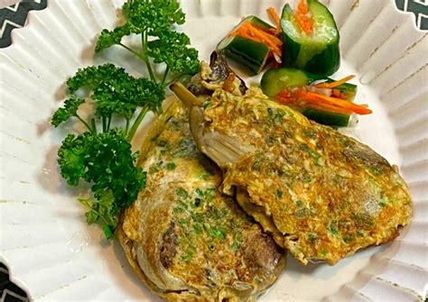 Eggplant Omelette Recipe by Aunty Eiko's international cuisine ...