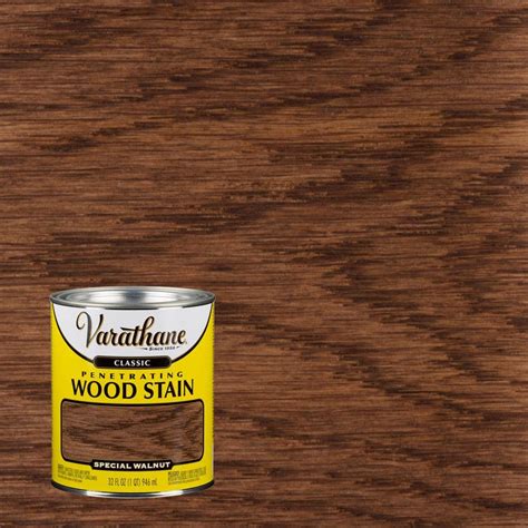 Varathane 1 qt. Special Walnut Classic Wood Interior Stain (2-Pack ...