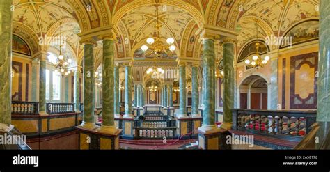 Semperoper, interior, Dresden, Saxony, Germany Stock Photo - Alamy