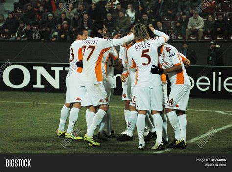 Soccer Players Roma Image & Photo (Free Trial) | Bigstock