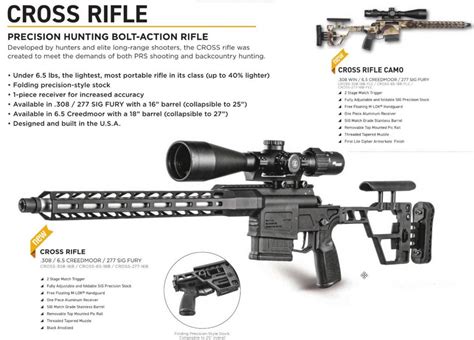 SIG SAUER CROSS RIFLE | Modularrifle.com