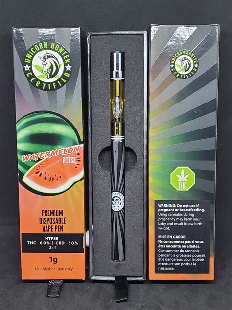 Buy Unicorn Hunter Premium Disposable Pen (10 Flavors) Marijuana Online in Canada | Gourmet ...