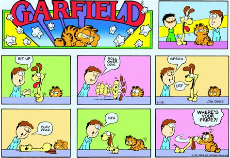 Garfield | Daily Comic Strip on June 28th, 1981 | Garfield comics ...