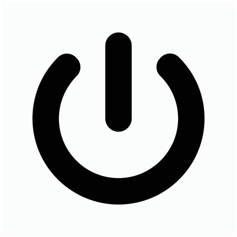 On-off sign icon EPS10. Power on-off button symbol - Vector 16385443 ...