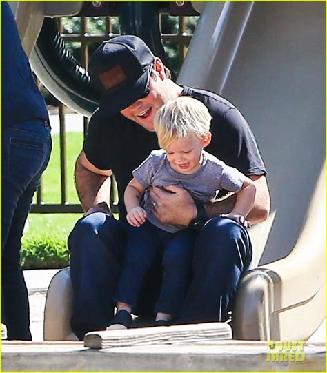 Hilary Duff: Mike Comrie Slides with Luca!: Photo 2970390 | Celebrity ...