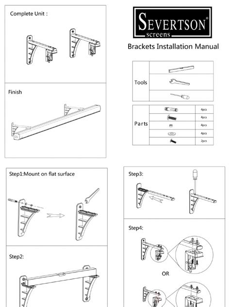 Extension Bracket Installation | PDF