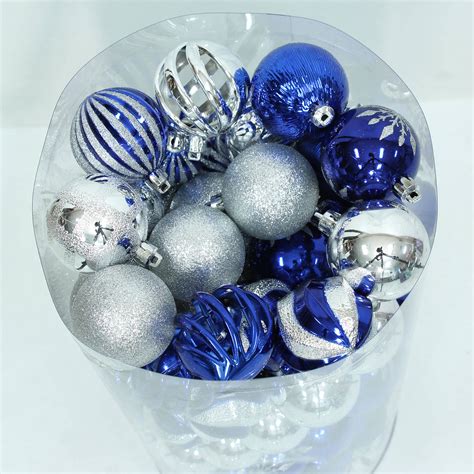 Holiday Time Traditional Shatterproof Christmas Ornaments, Set of 101 ...