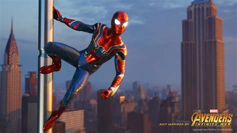 2560x1440 Resolution Avengers Infinity War Iron Spider in Spider-Man ...