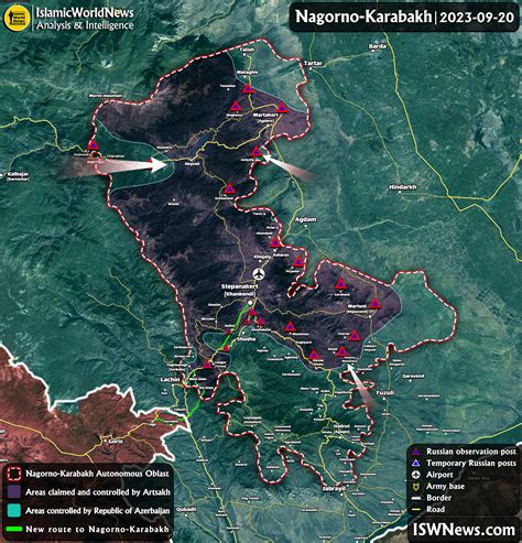 Nagorno-Karabakh Getting Ready To Be Integrate Into Azerbaijan! (Map) - Islamic World News