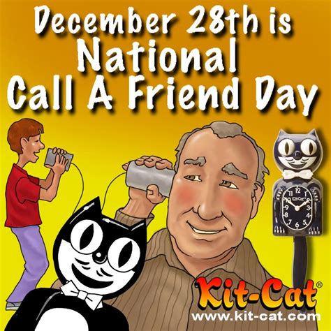 Happy Call a friend Day!! #kitcatklock #callafriend #betterliving #retro #vintage #oldfashioned ...