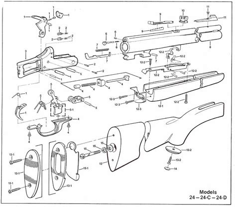 Stevens model 520 shotgun parts - halljaf