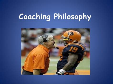 coaching philosophy