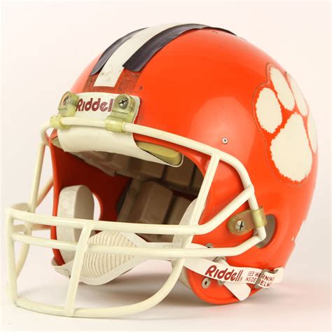 Lot Detail - 1980's circa Clemson Tigers Game Worn Football Helmet ...