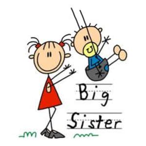 Big Sister Little Brother Clipart Image | Brother clipart, Big sister, Sisters