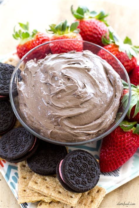 {3-ingredient} Chocolate Fluff Dip