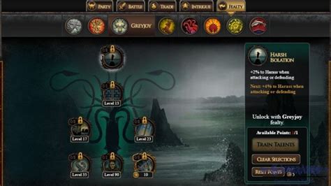 House Greyjoy on Game of Thrones Ascent | Game Rankings & Reviews