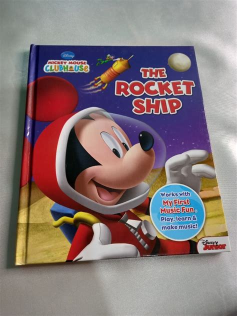 DISNEY MICKEY MOUSE CLUBHOUSE "THE ROCKET SHIP" BOOK, Hobbies & Toys ...