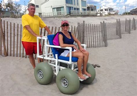 PVC Beach Wheelchair: Durable and Comfortable Design