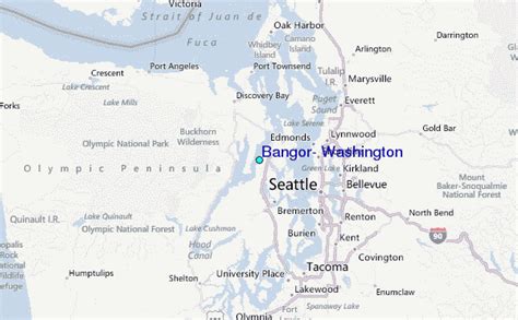 Bangor, Washington Tide Station Location Guide