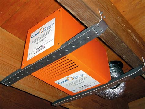 The Crawl-O-Sphere Crawl Space Ventilation Fan System