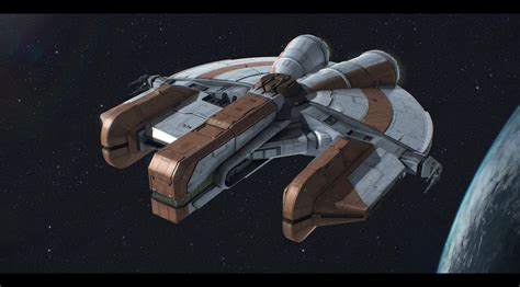 Star Wars Knights of the Old Republic- 'Ebon Hawk' by AdamKop on DeviantArt