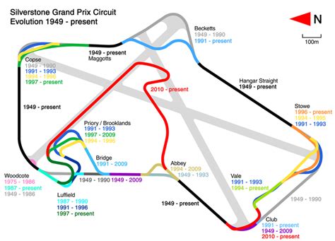 Silverstone Circuit - Wikipedia | Circuit, Racing circuit, Race track