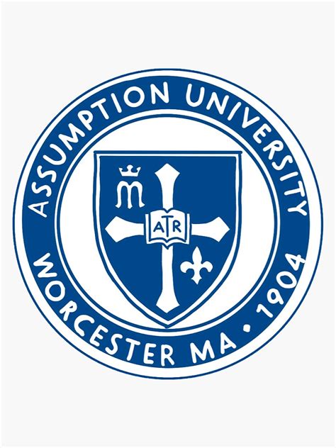 "Assumption university logo" Sticker for Sale by Oliviaaa8 | Redbubble