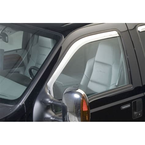 Putco Element Window Visors - Chrome