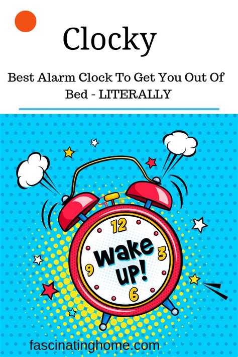 Best Alarm Clock To Get You Out Of Bed - Literally | Fascinating Home