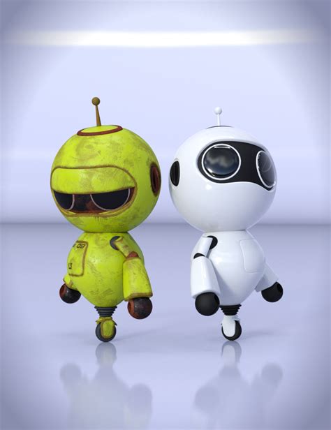 Cute Little Robot | Daz 3D