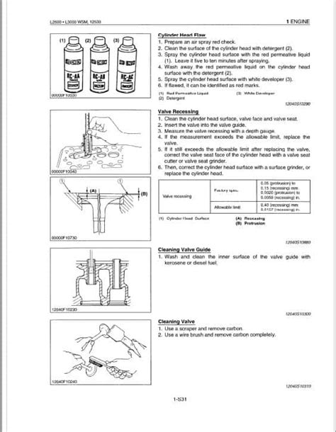 Kubota L2600, L3000 Tractor Workshop Repair Manual