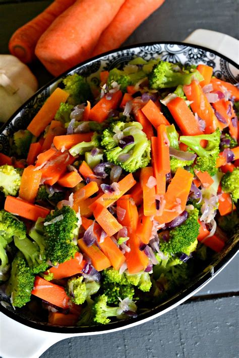 GARLIC BROCCOLI AND CARROT STIR FRY_EASY MBOGA RECIPE_BROCCOLI RECIPE ...