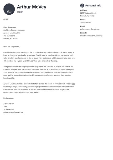 Casual Info About Formal Letter For Job Resume Design Online Free ...