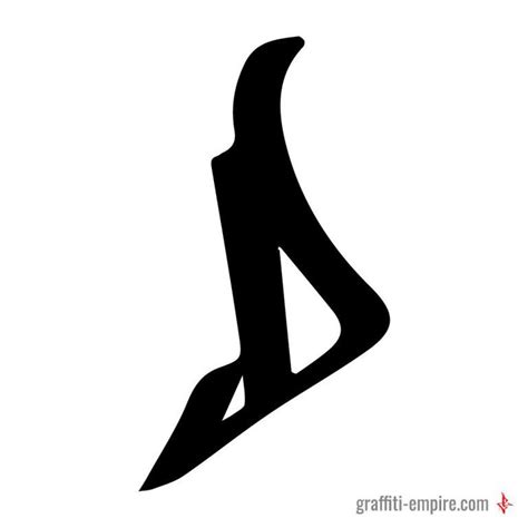 D Graffiti Tag Letter Graffiti Tattoo, Graffiti Lettering Fonts, Tattoo ...