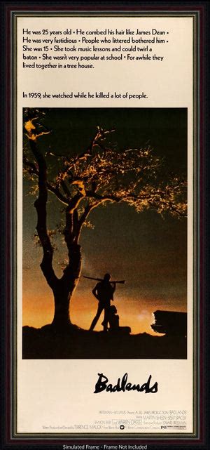 Badlands (1974) Original Insert Movie Poster - Original Film Art ...