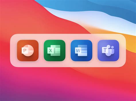 Icon Set Microsoft Office Suite by Benedikt Matern for Yungfrish on ...