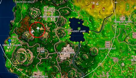 Fortnite Chest Map