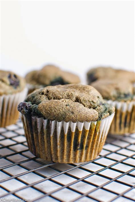 Buckwheat Blueberry Muffins | A Clean Bake