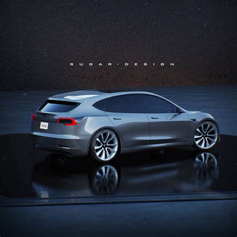 Tesla Model Q Hatchback Imagined as Urban-Friendly Alternative to Model 3/Y - autoevolution