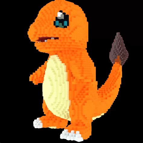 Charmander from Pokémon [004/151] Minecraft Map