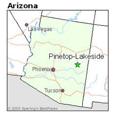 Map Of Pinetop_Lakeside Bullhead City Arizona, Arizona City, Arizona ...