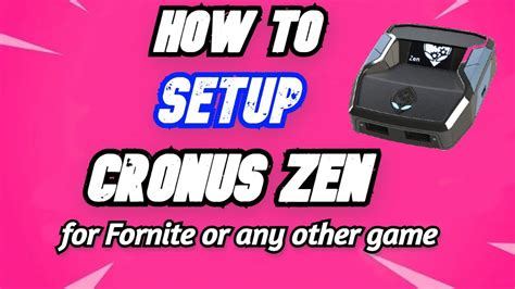 How To Setup Cronus Zen | Setup Guide For All Consoles + PC - YouTube