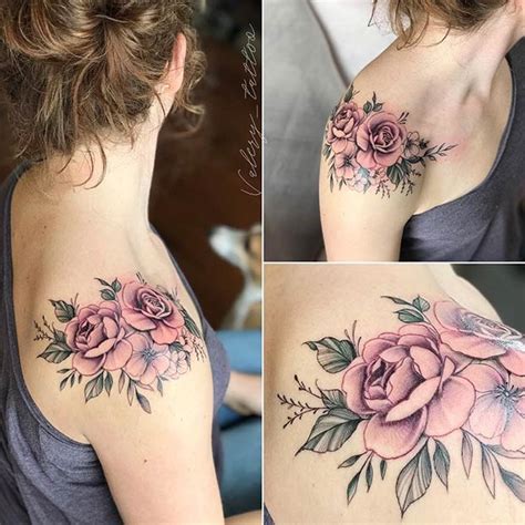 Top 10 pink rose tattoos ideas and inspiration