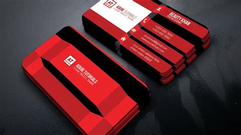 Awesome Creative Business Card Design | Adobe Tutorials - YouTube