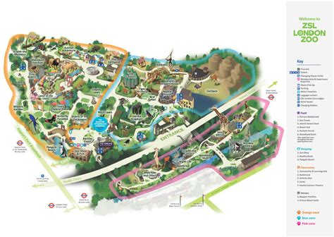 Zoo map | London Zoo