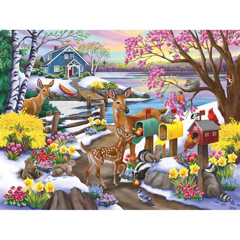 Spring Special Delivery 500 Piece Jigsaw Puzzle | Bits and Pieces